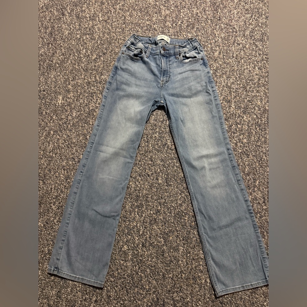 abercrombie kids boot cut jeans